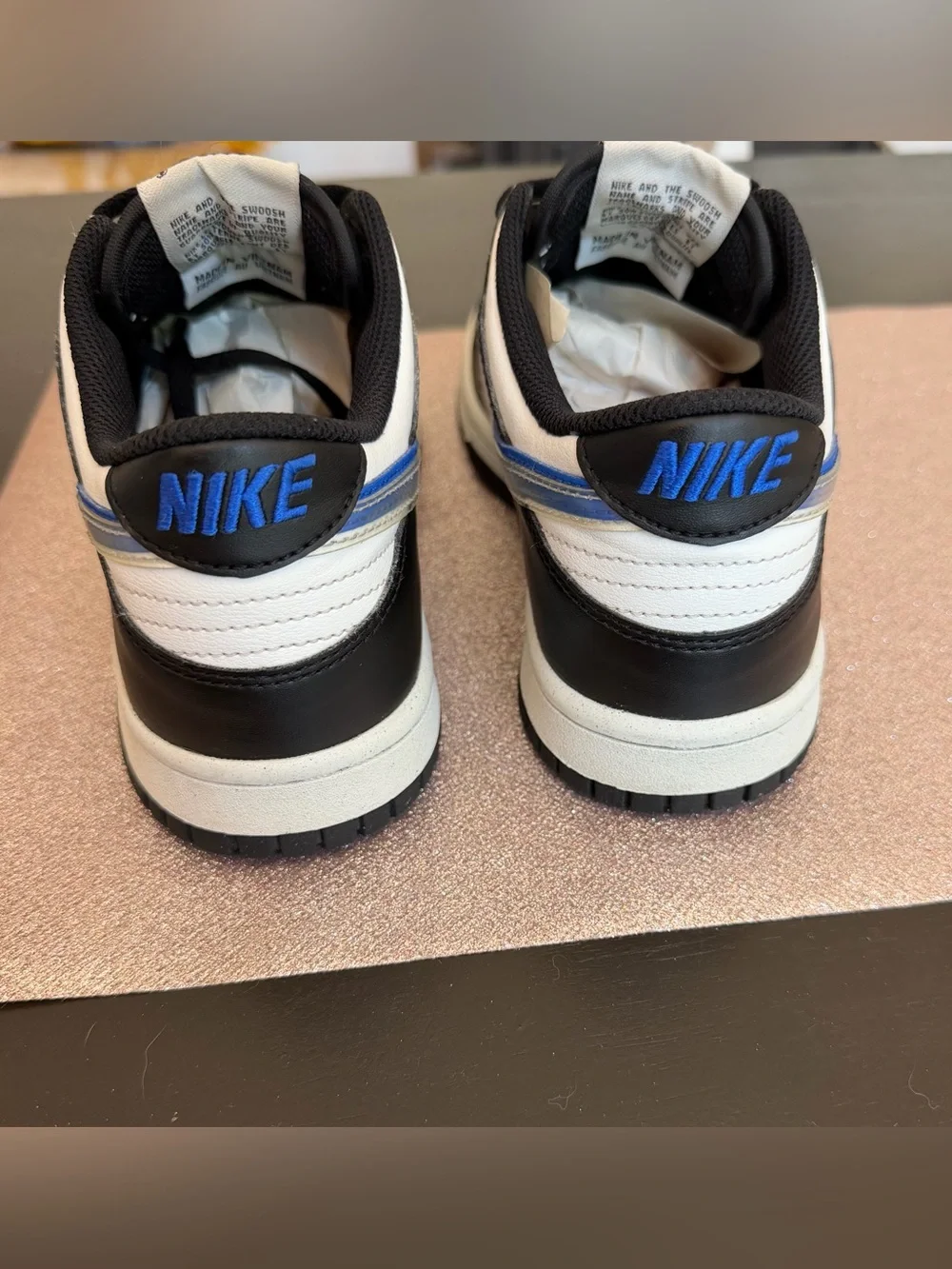 Nike Dunk Low GS Hyper Royal Blue Sneakers - Youth (Size: 5Y Grade School)